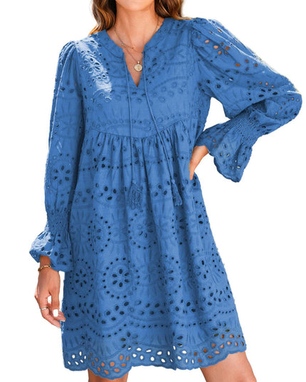 Carmela | Lace Ruffle Midi