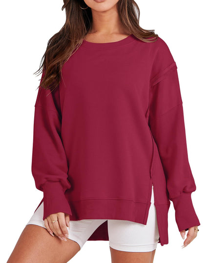 Rosie | Oversized Crew Neck Sweatshirt