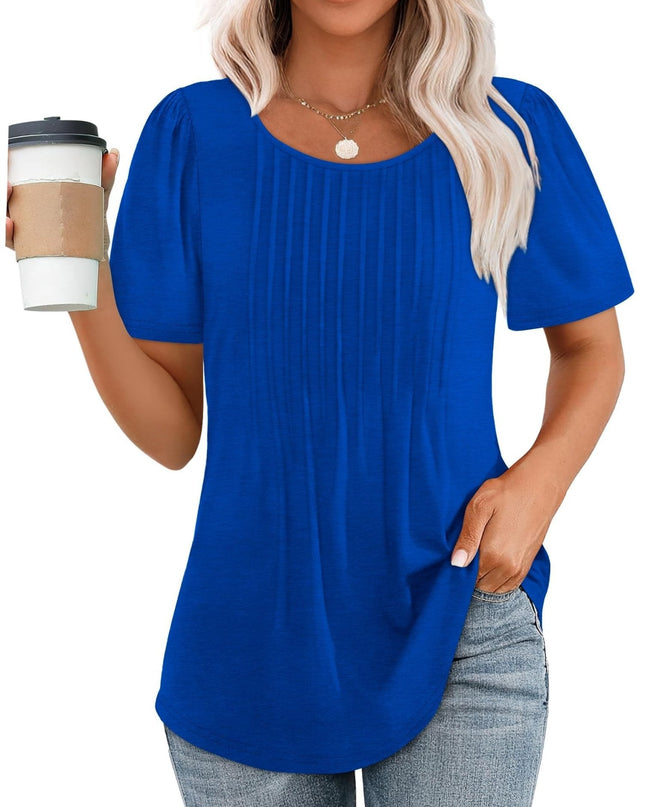 Amelie | Elegant Pleated Top