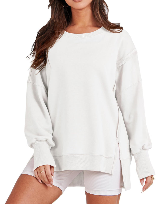 Rosie | Oversized Crew Neck Sweatshirt