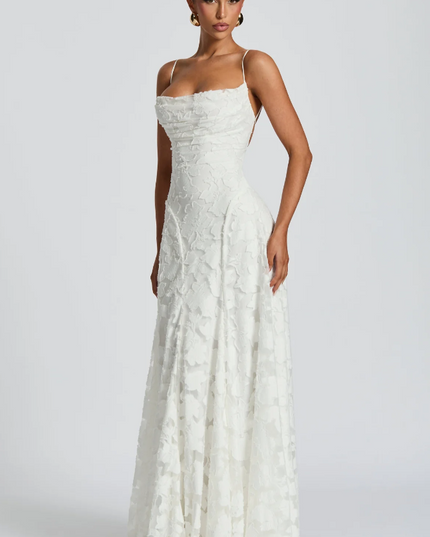 Clara Vigneau | Elegant Lace Maxi Dress