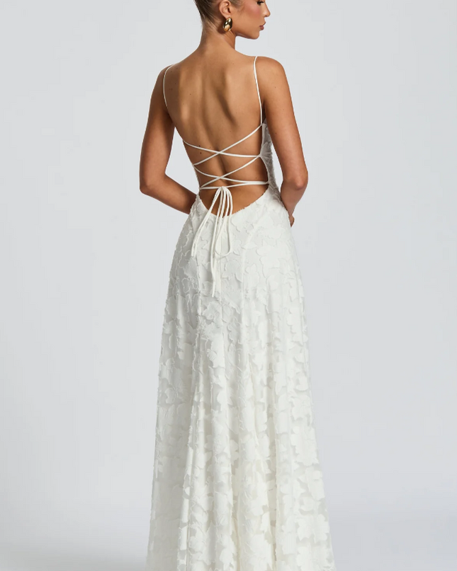 Clara Vigneau | Elegant Lace Maxi Dress