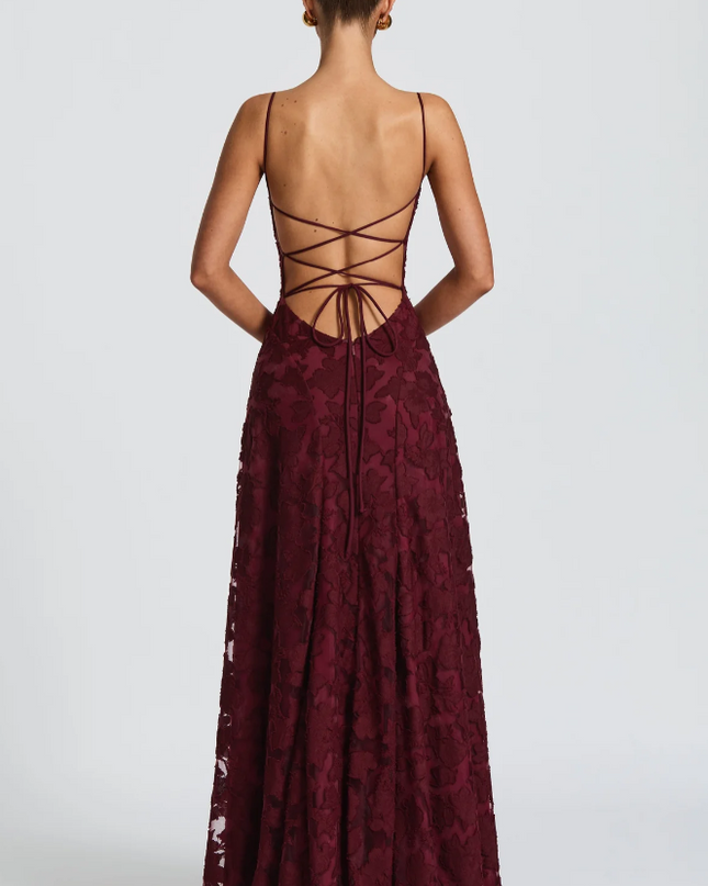 Clara Vigneau | Elegant Lace Maxi Dress