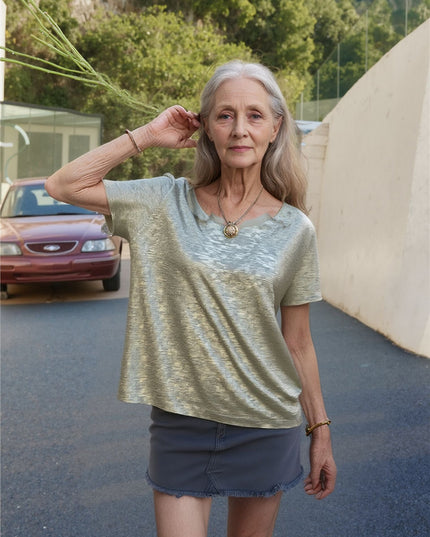 Melanie | Graceful Sleeve Tee