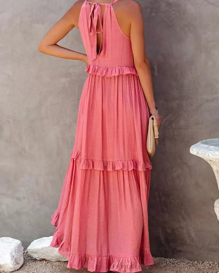 Leona | Breeze Ruffle Gown