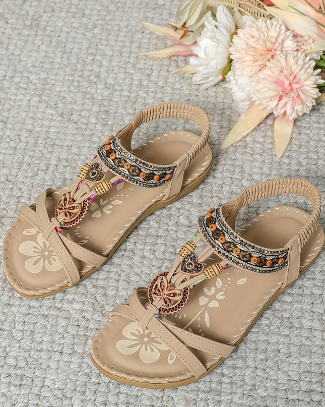 Nalu | Boho Flat Sandals