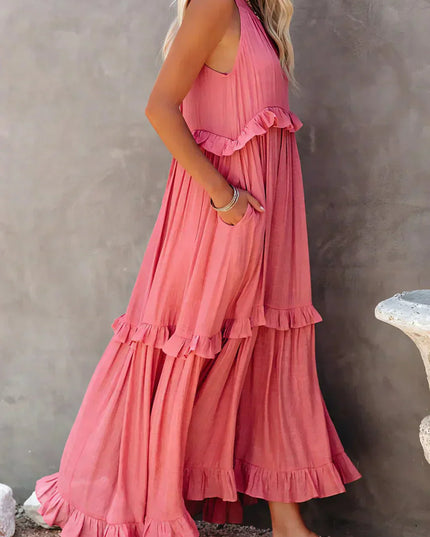 Leona | Breeze Ruffle Gown