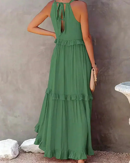Leona | Breeze Ruffle Gown
