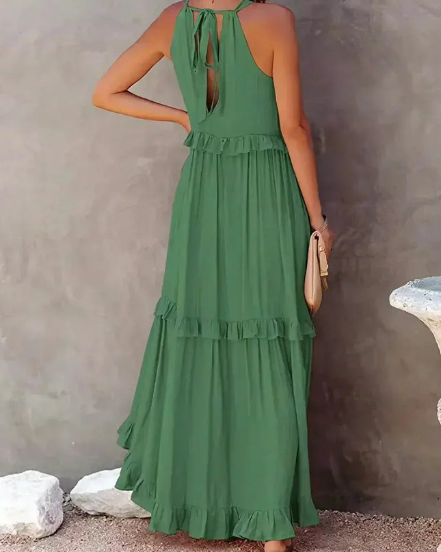 Leona | Breeze Ruffle Gown