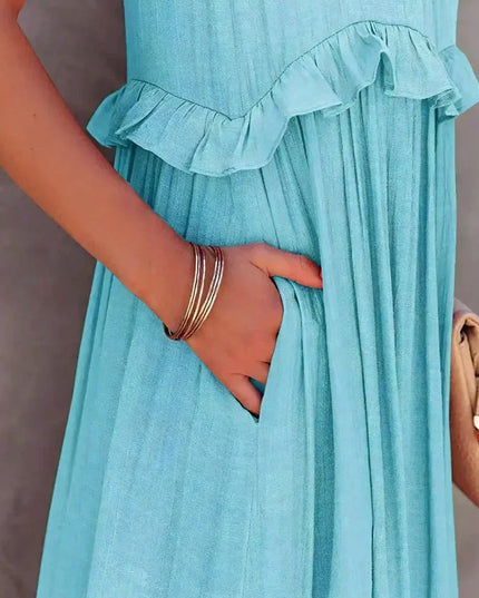 Leona | Breeze Ruffle Gown