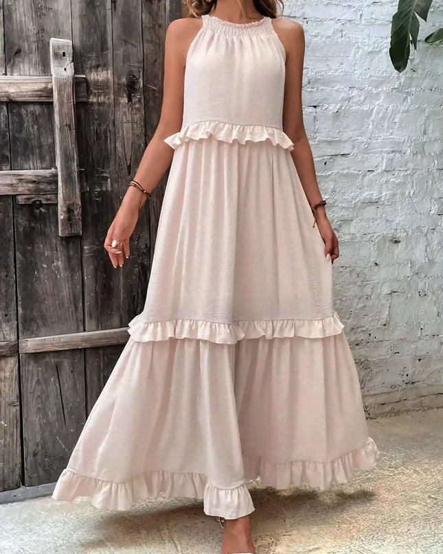 Leona | Breeze Ruffle Gown