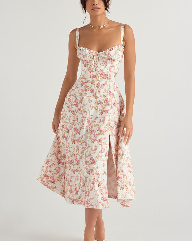 Vera Chatelain | Romantic Corset Midi Dress