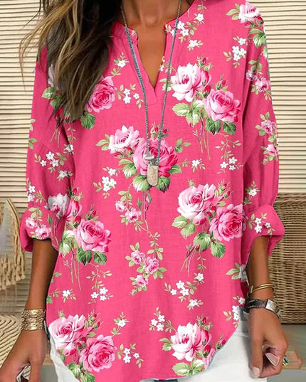 Lianne | Graceful Floral Blouse