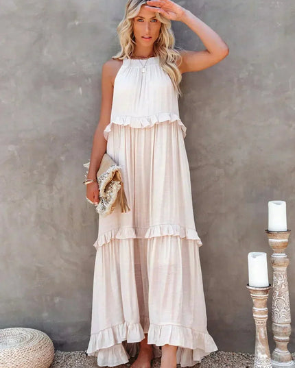Leona | Breeze Ruffle Gown
