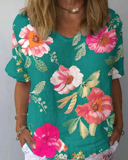 Maylee | Timeless Floral Top