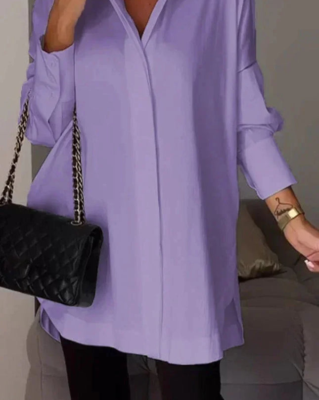 Carlamo | Oversized Button-Up Shirt
