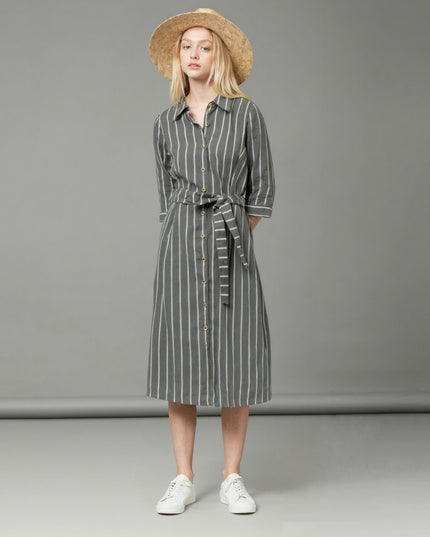 Blush Shoreline™ Belted Shirt Dress