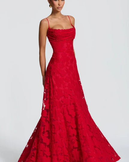 Clara Vigneau | Elegant Lace Maxi Dress