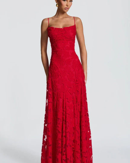 Clara Vigneau | Elegant Lace Maxi Dress