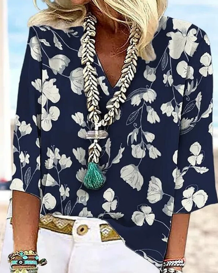 Rose | Floral Elegance Blouse
