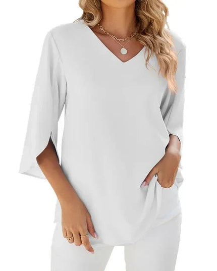 Zara | Timeless V-neck Top