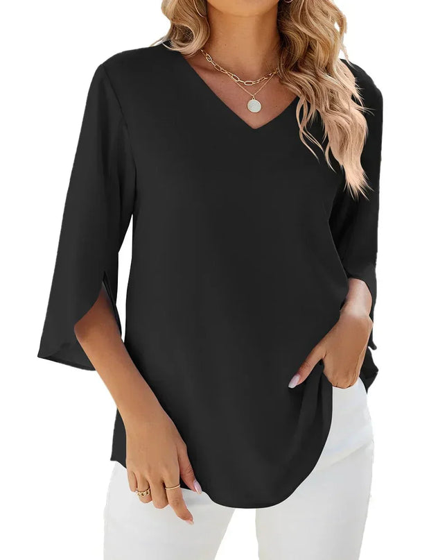 Zara | Timeless V-neck Top