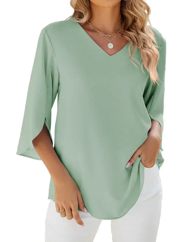 Zara | Timeless V-neck Top