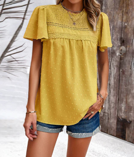 Janeth | Lace Crochet Blouse
