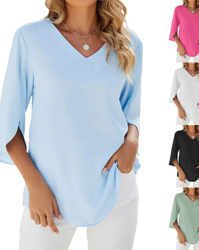 Zara | Timeless V-neck Top