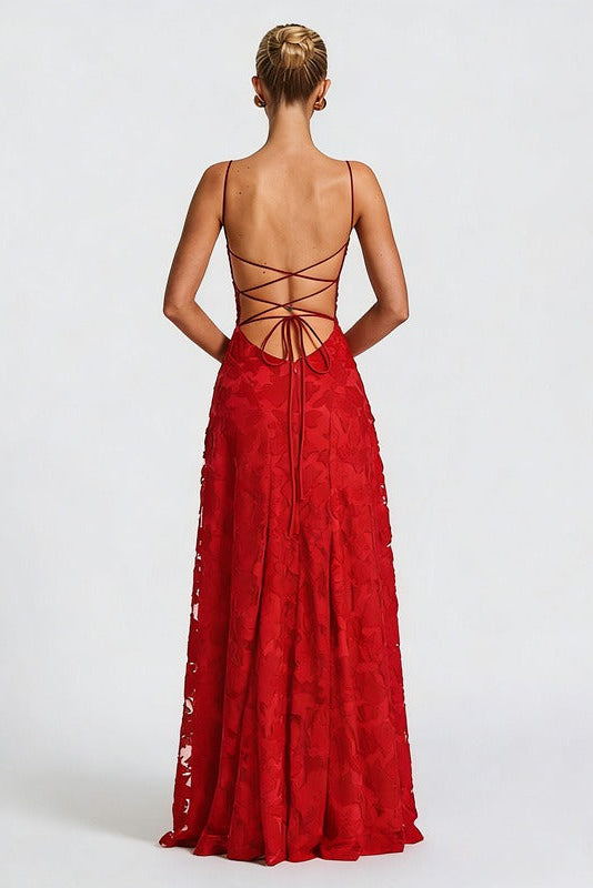 Clara Vigneau | Elegant Lace Maxi Dress