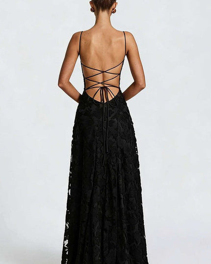 Clara Vigneau | Elegant Lace Maxi Dress
