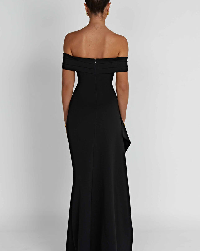 Vivienne Beaumont | Glamorous Off-Shoulder Maxi Dress
