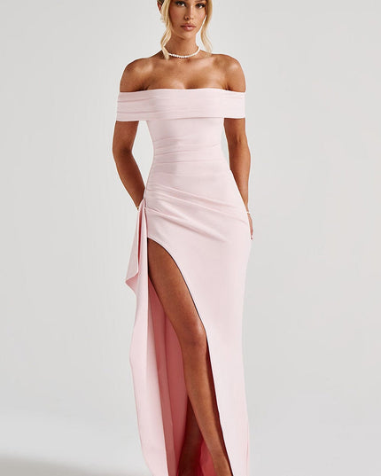 Vivienne Beaumont | Glamorous Off-Shoulder Maxi Dress