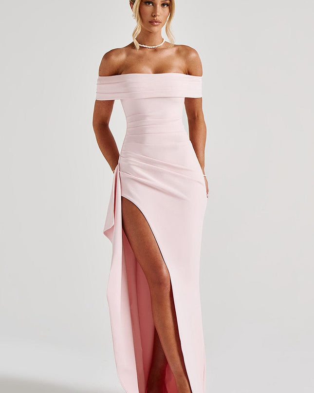 Vivienne Beaumont | Glamorous Off-Shoulder Maxi Dress