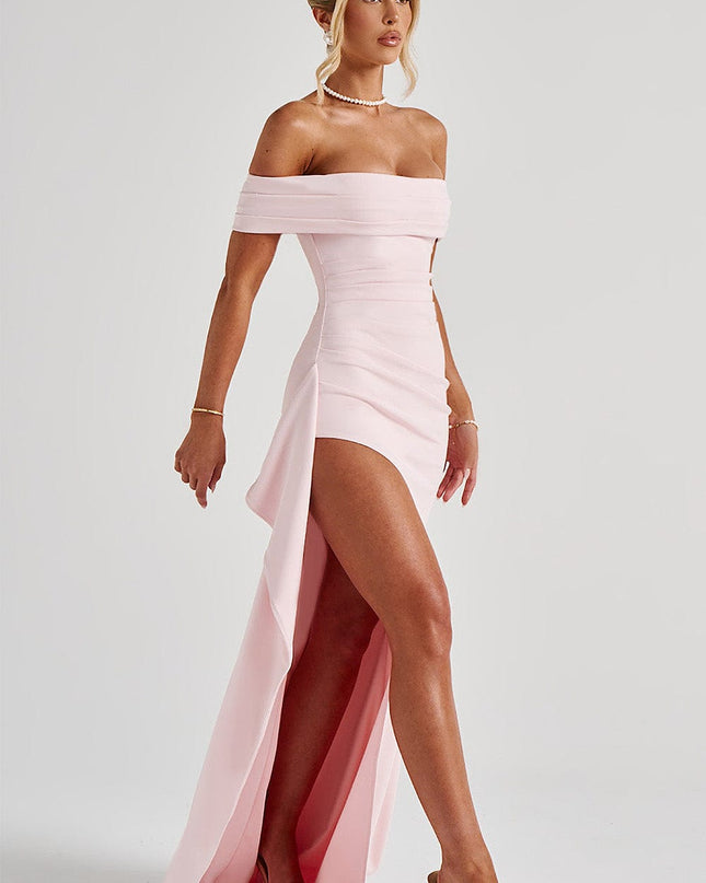 Vivienne Beaumont | Glamorous Off-Shoulder Maxi Dress