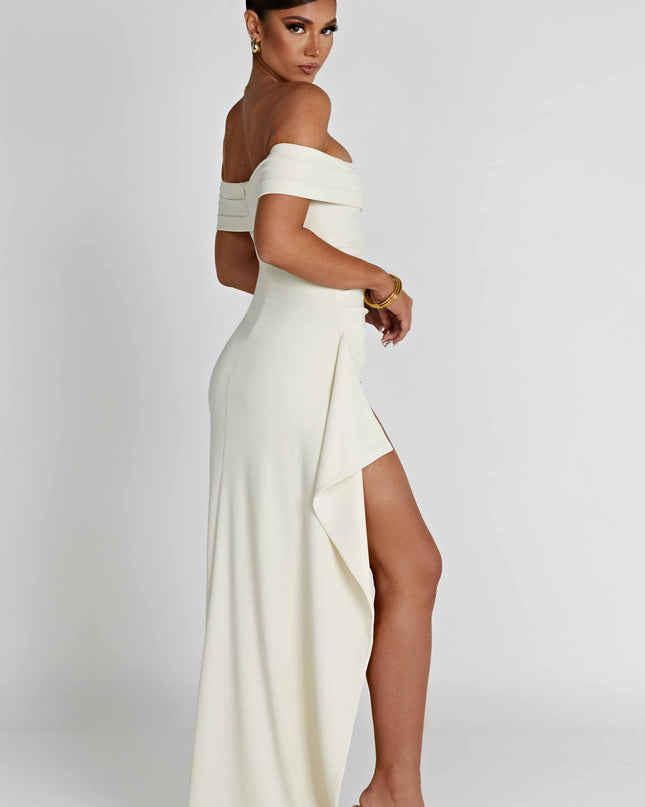 Vivienne Beaumont | Glamorous Off-Shoulder Maxi Dress