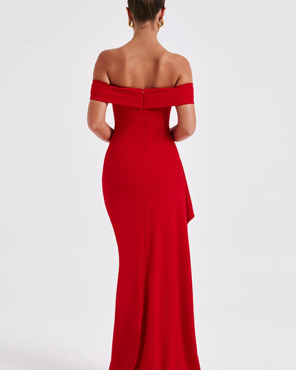 Vivienne Beaumont | Glamorous Off-Shoulder Maxi Dress