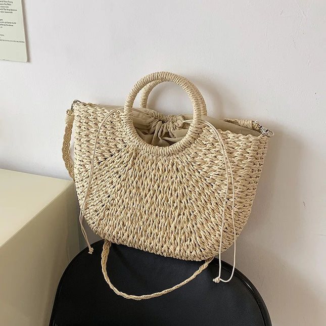 Coastal Haven Woven Tote