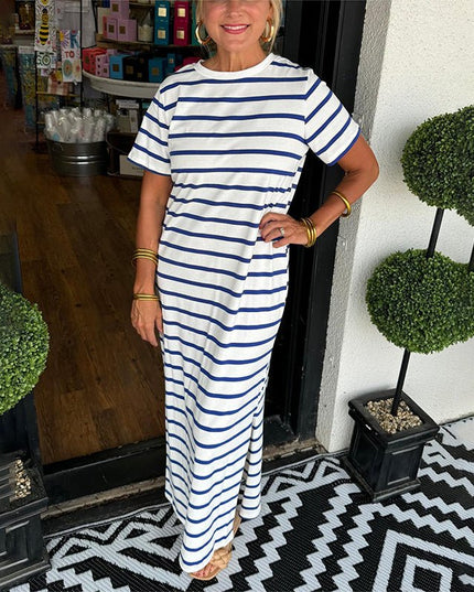 Ivia™ Striped Maxi Dress
