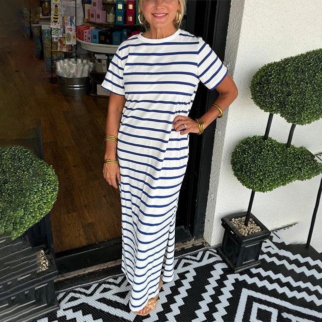Ivia™ Striped Maxi Dress