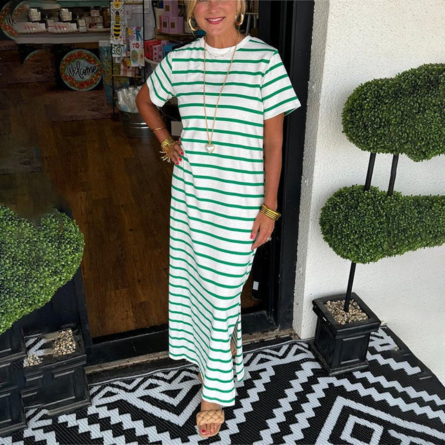 Ivia™ Striped Maxi Dress