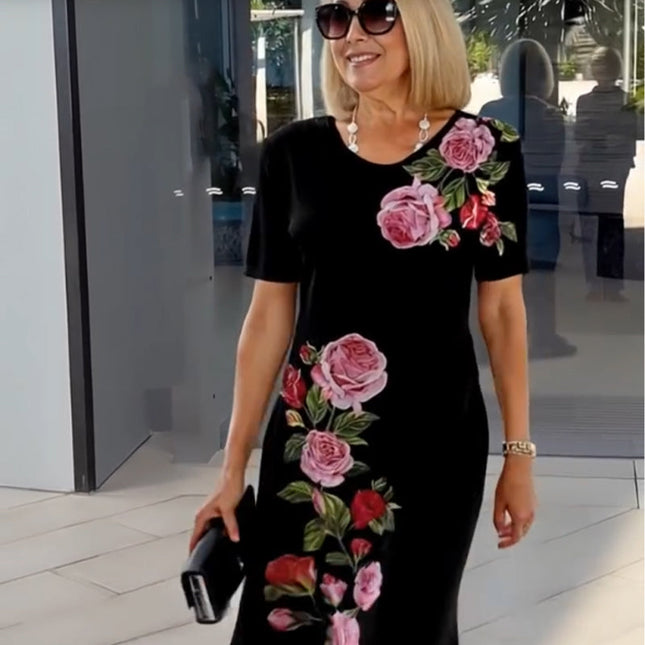 Ruby | Rose Graceful Dress