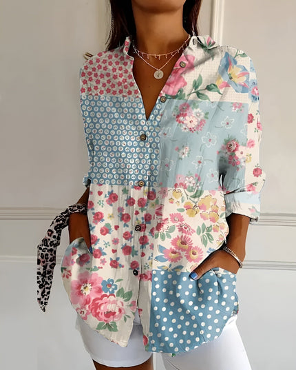 Maia | Floral Summer Blouse